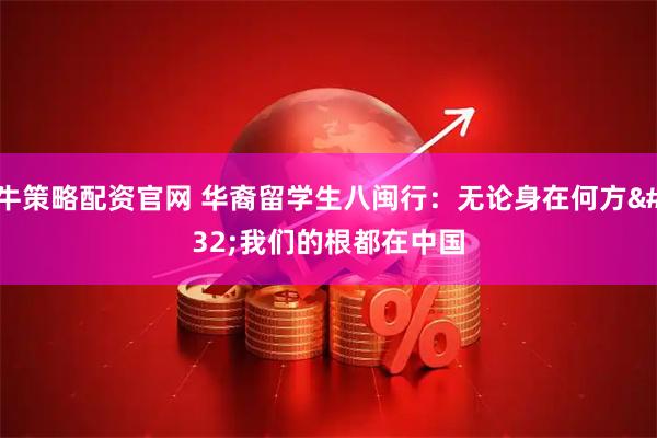 牛策略配资官网 华裔留学生八闽行：无论身在何方 我们的根都在中国